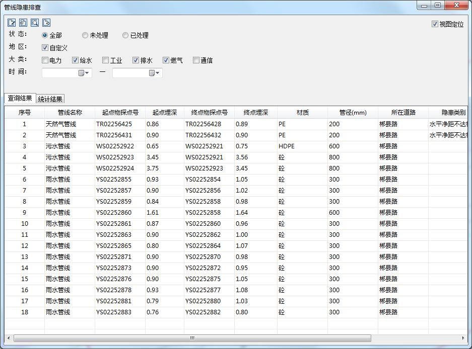 郴州市地下管線綜合管理信息系統(tǒng)